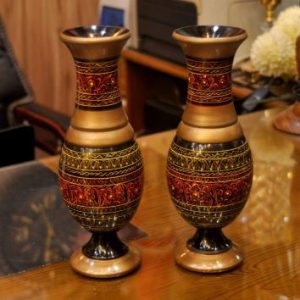 Wooden Fancy Vase (Phooldan)
