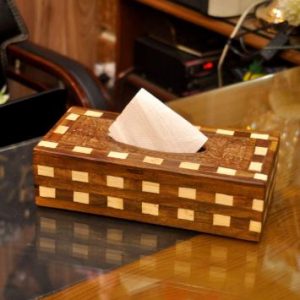 Wooden Tissue Box TUKRI
