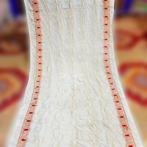 Velvet Tilla Work Embroidered Shawl