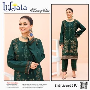 Ladies 2 Pieces Embroidered Suit