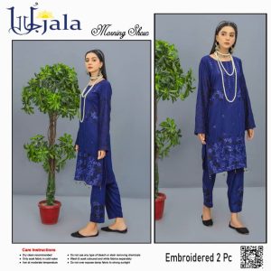 Embroidered 2 Piece Suit With Patches