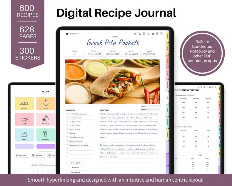 Digital Recipe Book