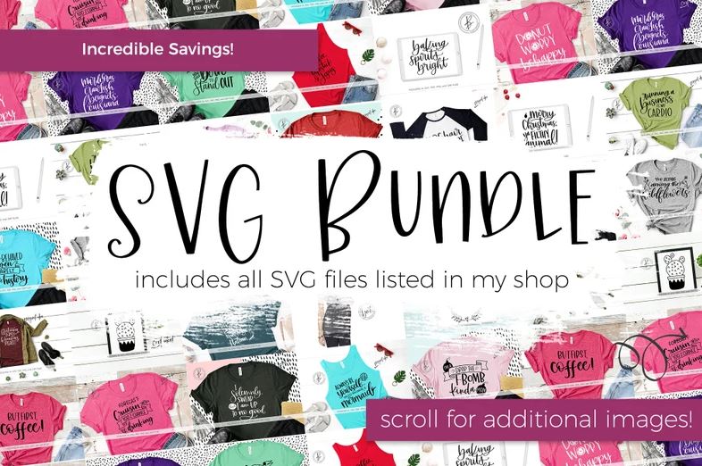 Entire Shop SVG Bundle for Cricut