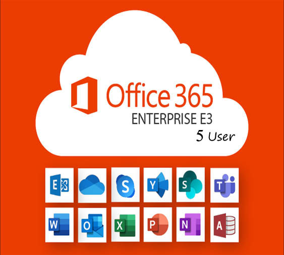 office 365 e3 5 user key