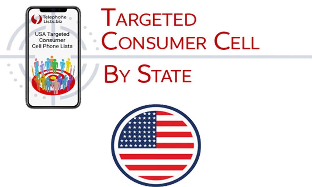 USA Cell Phone List by State