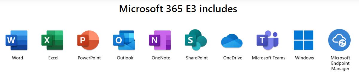 Office 365 E3 10 User - 1 Year Subscription