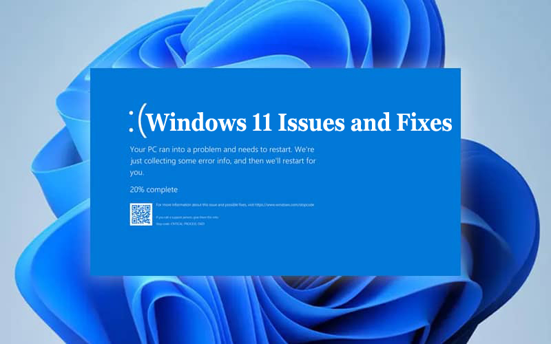windows-11-issues and fixes