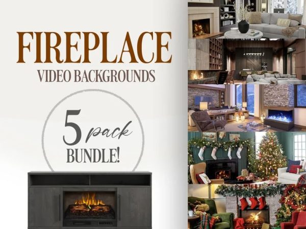 FIREPLACE Video Backgrounds