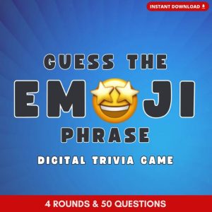 GUESS The EMOJI PHRASE Digital Party Game
