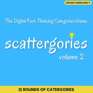 SCATTERGORIES Digital Game - Volume 2