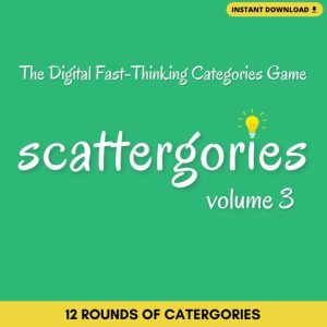 SCATTERGORIES Digital Game - Volume 3
