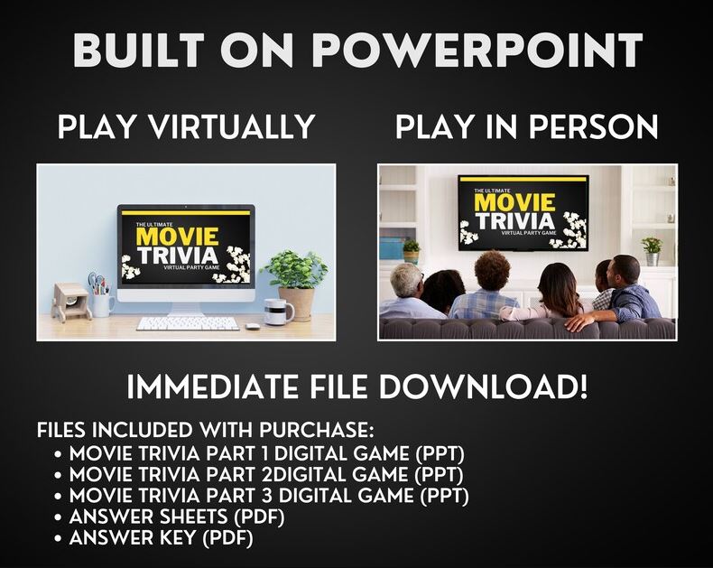 The Ultimate MOVIE TRIVIA Digital Game Bundle